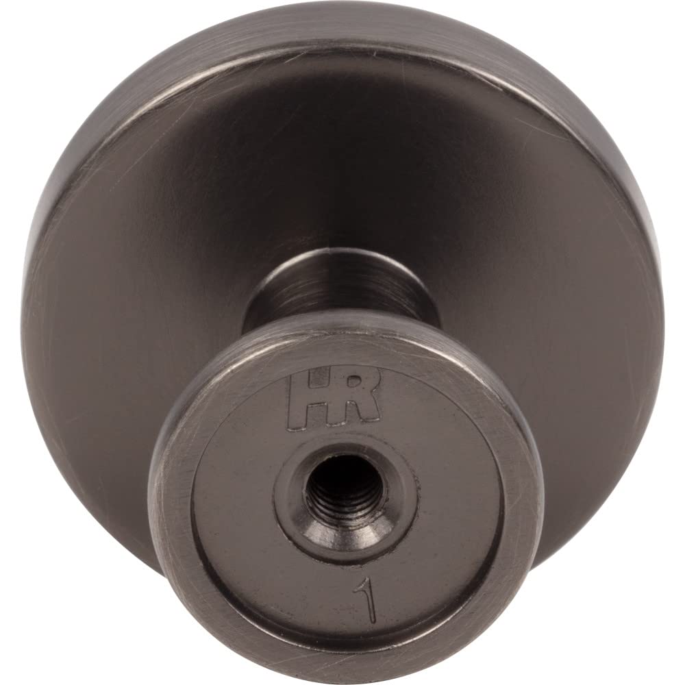 Jeffrey Alexander 171BNBDL 1-1/4" Diameter Brushed Pewter Richard Cabinet Knob