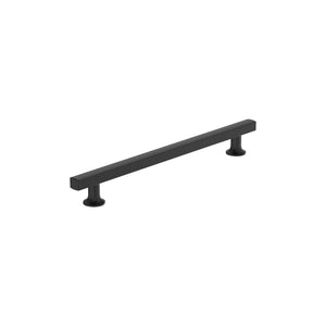 Amerock Corp BP37108MB Everett Pull, 8-13/16 in (224 mm) Center-to-Center, Matte Black