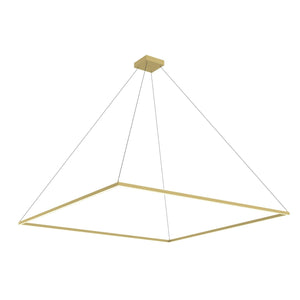 Kuzco PD88172-BG PIAZZA 72" PENDANT BG TEXTURED DOWN ONLY DUO CANOPY 930 TRIAC 120 162W