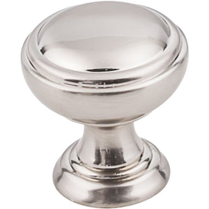 Jeffrey Alexander 658SN 1-1/4" Diameter Satin Nickel Tiffany Cabinet Knob