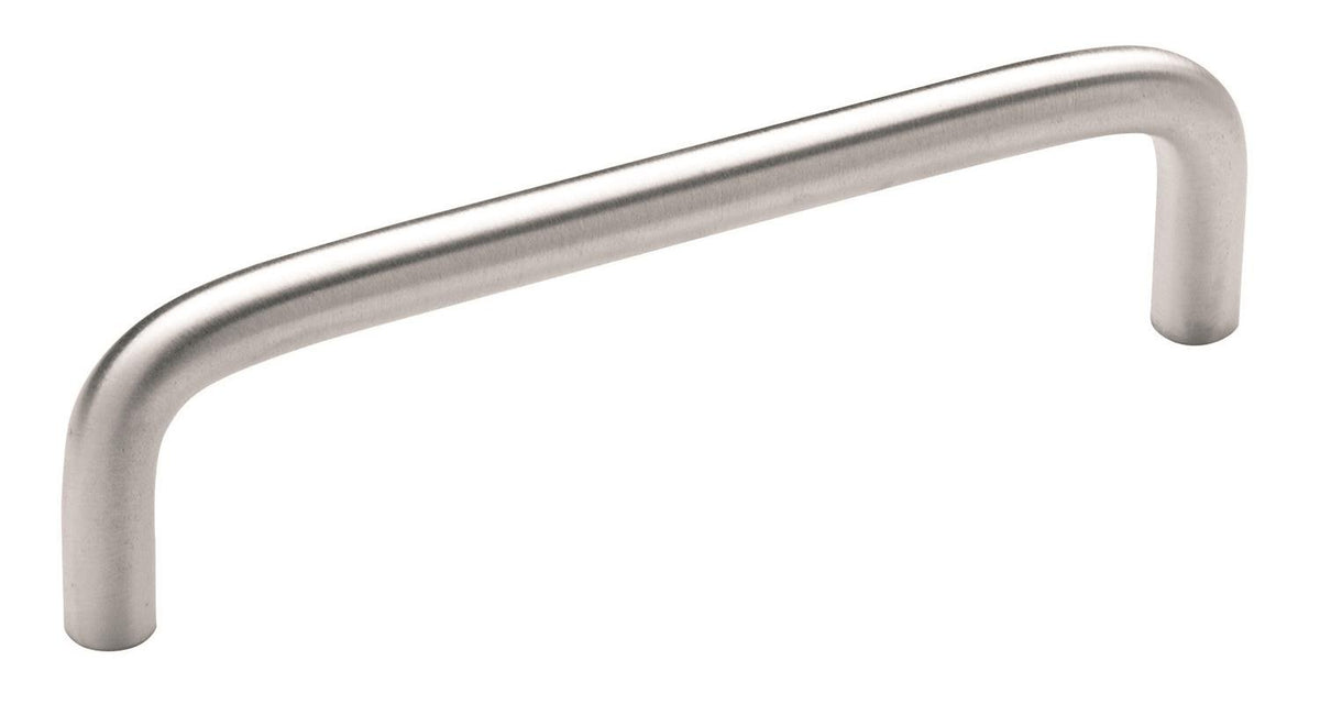 Amerock Cabinet Pull Brushed Chrome 4 inch (102 mm) Center to Center Everyday Heritage 1 Pack Drawer Pull Drawer Handle Cabinet Hardware