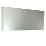 Fresca FMC8019 Fresca 60" Wide x 26" Tall Bathroom Medicine Cabinet w/ Mirrors
