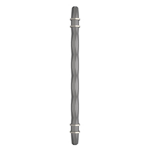Amerock Cabinet Pull Black Chrome/Satin Nickel 8 inch (203 mm) Center-to-Center London 1 Pack Drawer Pull Drawer Handle Cabinet Hardware