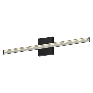 Kuzco VL27534-BK SAPHIR 34" VANITY TEXTURED BLACK 120V TRIAC/ELV LED 3000K 90CRI 30W