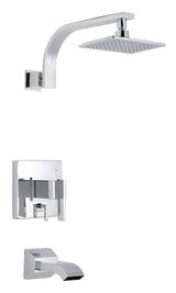 Gerber D511044TC Chrome Sirius Tub & Shower Trim Kit, 1.75GPM