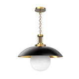 Alora PD351401VB OVIATT 1 LIGHT PENDANT VINTAGE BRASS