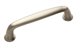 Amerock Cabinet Pull Satin Nickel 3-3/4 inch (96 mm) Center to Center Kane 1 Pack Drawer Pull Drawer Handle Cabinet Hardware