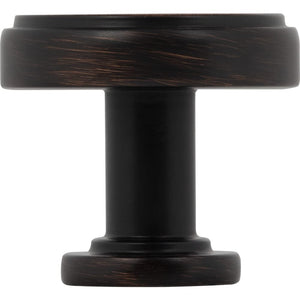 Jeffrey Alexander 171DBAC 1-1/4" Diameter Brushed Oil Rubbed Bronze Richard Cabinet Knob