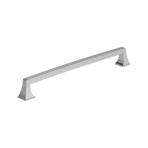 Amerock BP5353626 Polished Chrome Cabinet Pull 10-1/16 in (256 mm) Center-to-Center Cabinet Handle Mulholland Drawer Pull Kitchen Cabinet Handle Furniture Hardware