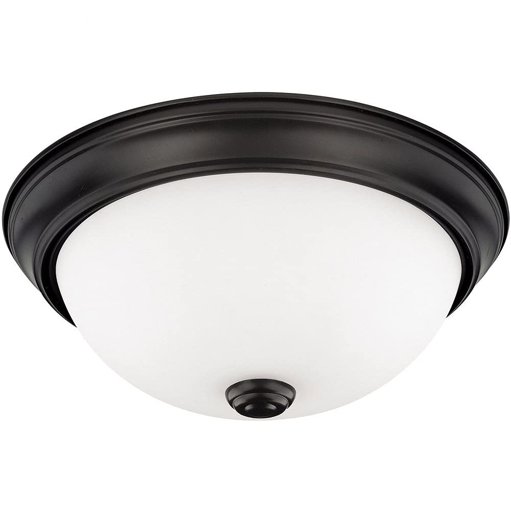 Capital Lighting 214721MB Bates 2 Light Flush Mount Matte Black