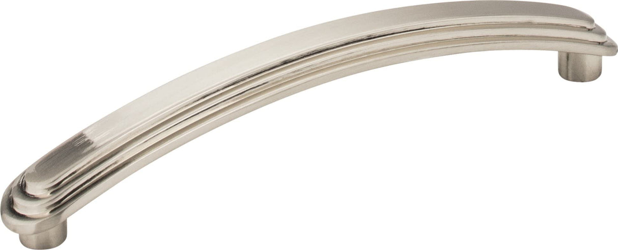 Elements 331-128BNBDL 128 mm Center-to-Center Brushed Pewter Arched Calloway Cabinet Pull