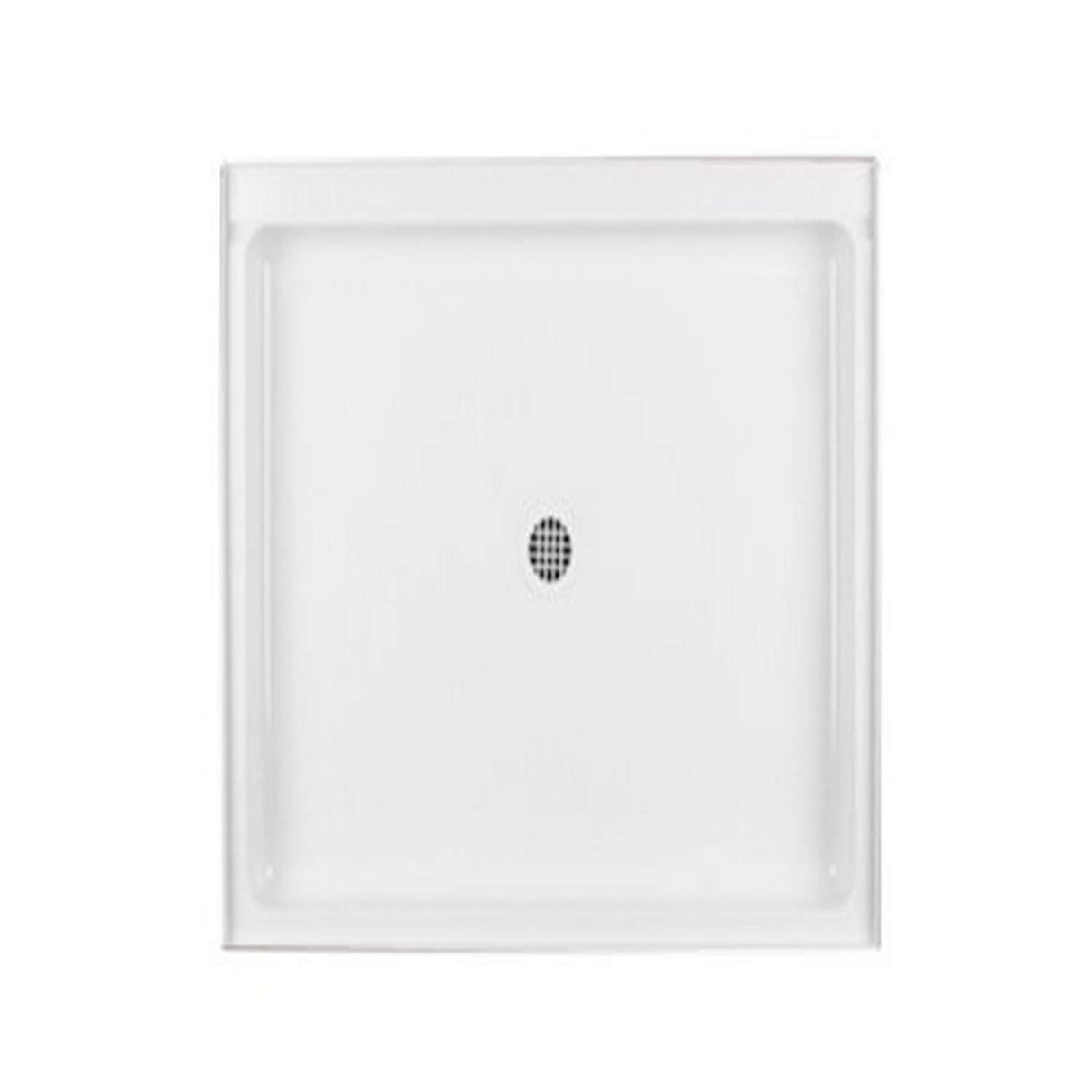 Swanstone R-3442 34 x 42 Veritek Alcove Shower Pan with Center Drain in White FF03442MD.010