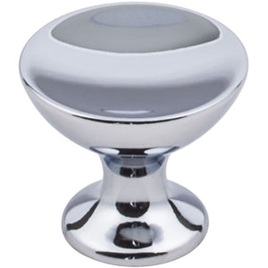 Jeffrey Alexander 667L-PC 1-3/8" Diameter Polished Chrome Rae Cabinet Knob