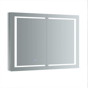 Fresca FMC024836 Fresca Spazio 48" Wide x 36" Tall Bathroom Medicine Cabinet w/ LED Lighting & Defogger