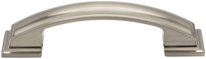 Jeffrey Alexander 435-96DACM 96 mm Center-to-Center Gun Metal Square Annadale Cabinet Pull