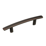 Amerock Cabinet Pull Oil Rubbed Bronze 3 inch (76 mm) Center to Center Cyprus 1 Pack Drawer Pull Drawer Handle Cabinet Hardware