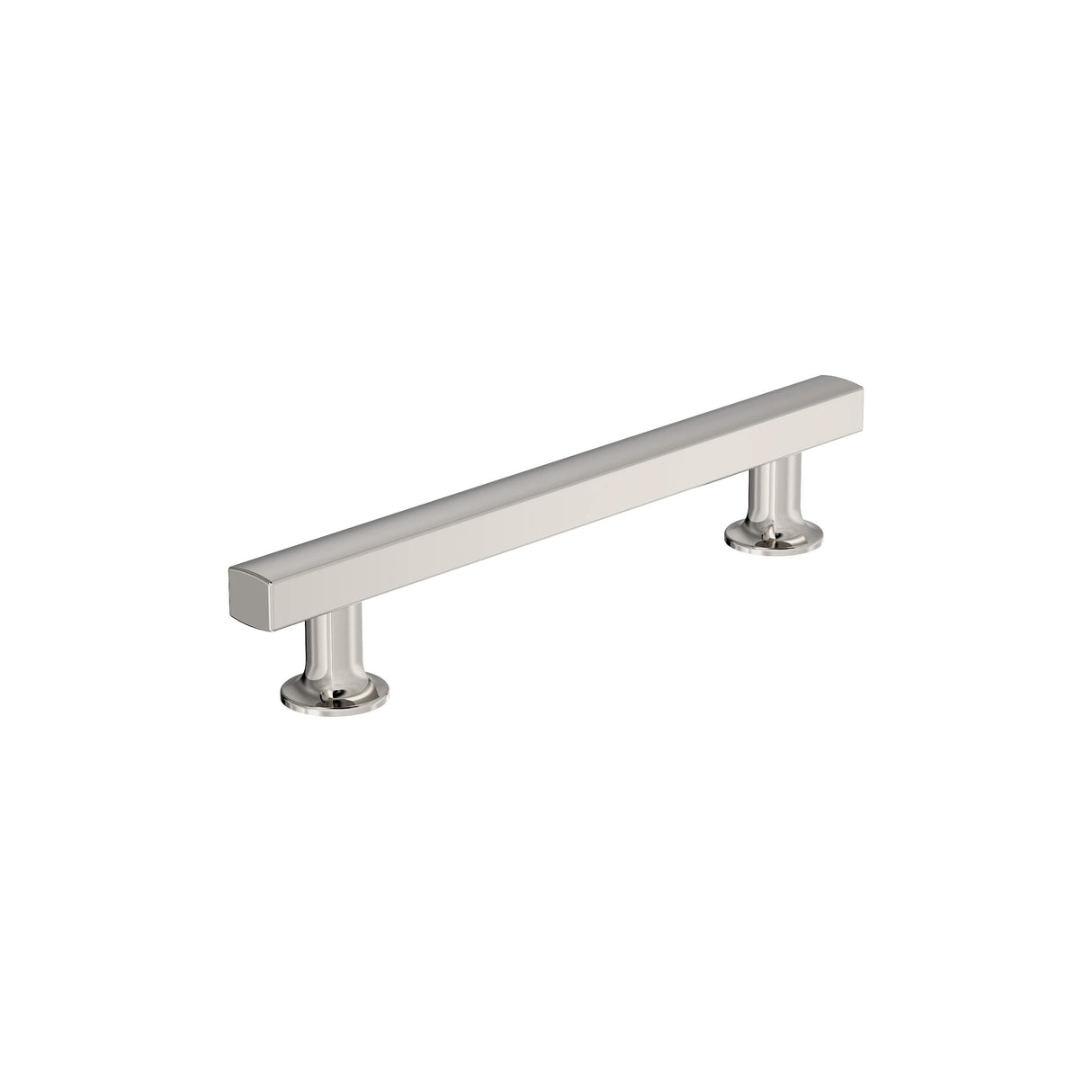 Amerock Corp BP37105PN Everett Pull, 5-1/16 in (128 mm) Center-to-Center, Polished Nickel