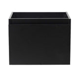 Fresca FCB8006BW Fresca Nano 24" Black Modern Bathroom Cabinet