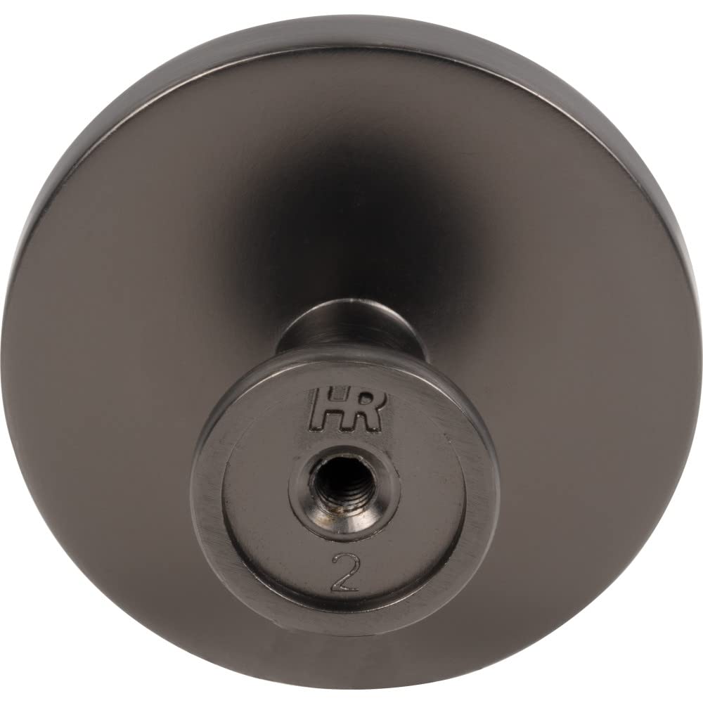 Jeffrey Alexander 171L-BNBDL 1-3/4" Diameter Brushed Pewter Richard Cabinet Knob