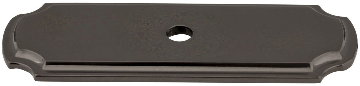 Jeffrey Alexander B812-SBN 2-13/16" Satin Black Nickel Knob Backplate