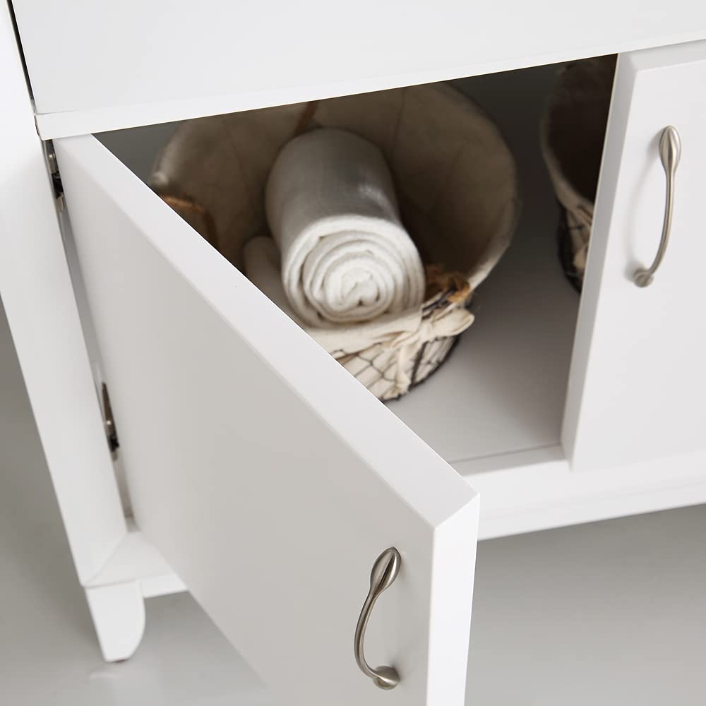 Fresca FVN21-301230AC Fresca Cambridge 72" Antique Coffee Double Sink Traditional Bathroom Vanity w/ Mirrors