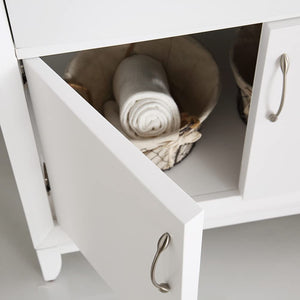 Fresca FVN21-301230AC Fresca Cambridge 72" Antique Coffee Double Sink Traditional Bathroom Vanity w/ Mirrors