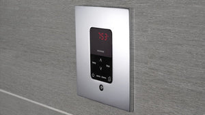 Mr Steam MSITPLUSSQ-BK Black iTempo Plus Square, Size