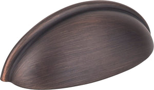 Elements 2981DBAC 3" Center-to-Center Brushed Oil Rubbed Bronze Florence Cabinet Cup Pull