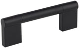 Elements 645-96MB-10 10-Pack of the 96 mm Center-to-Center Matte Black Knox Cabinet Bar Pull