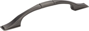 Elements 937-96DBAC 96 mm Center-to-Center Brushed Oil Rubbed Bronze Square Hammond Cabinet Pull