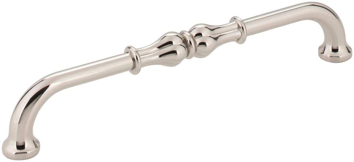 Jeffrey Alexander 818-160NI 160 mm Center-to-Center Polished Nickel Bella Cabinet Pull