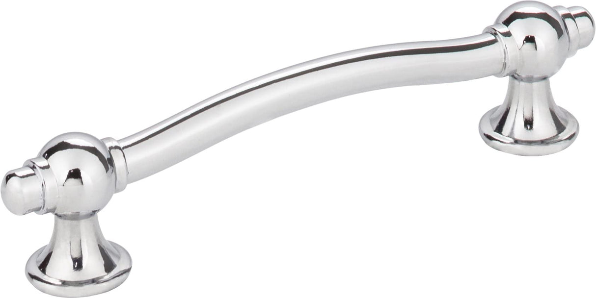 Elements 575-96PC 96 mm Center-to-Center Polished Chrome Syracuse Cabinet Bar Pull