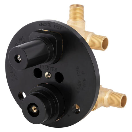 Pfister Unfinished 6-way Stacked Diverter Valve 015-6WDSS