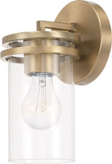 Capital Lighting 648711AD-539 Fuller 1 Light Sconce Aged Brass