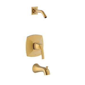 Gerber D500018LSBBTC Brushed Bronze Vaughn Tub & Shower Trim Kit, Without Showerhead