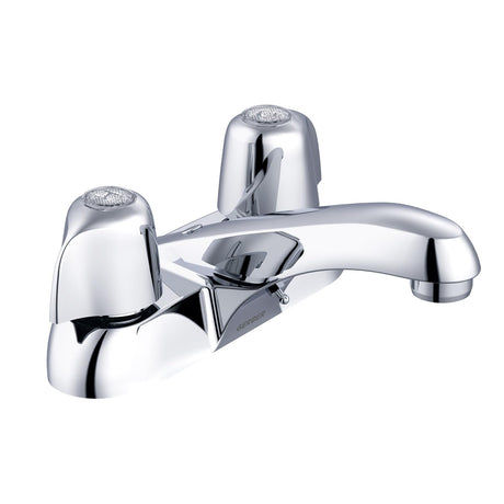 Gerber G004341165 Chrome Classics Two Metal Handle Centerset Lavatory Faucet W...