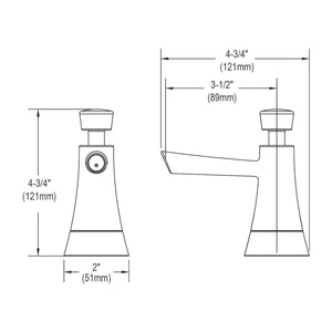 Elkay LK320LS Lustrous Steel Soap/Lotion Dispenser,Small