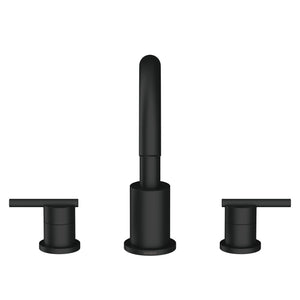 Gerber D305758BST Parma Three Piece Roman Tub Trim Kit - Satin Black