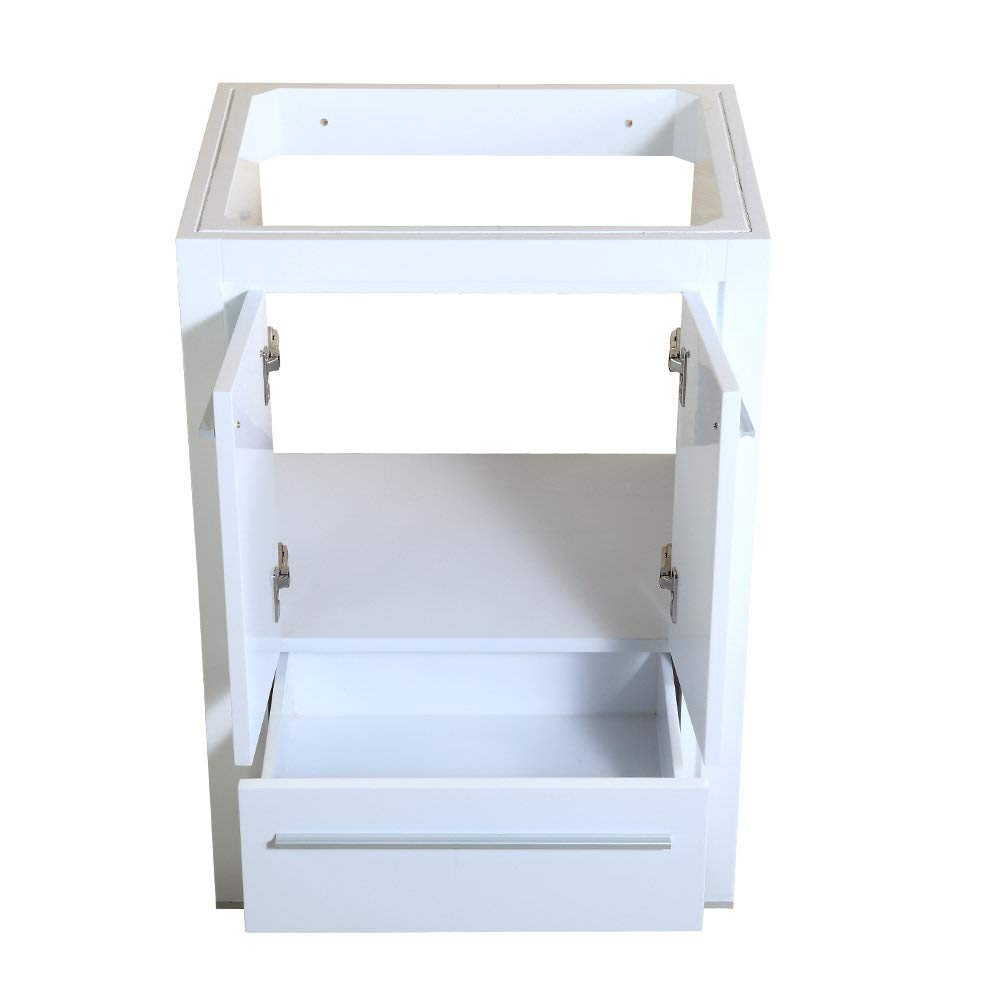 Fresca FCB8125WH Fresca Allier 24" White Modern Bathroom Cabinet