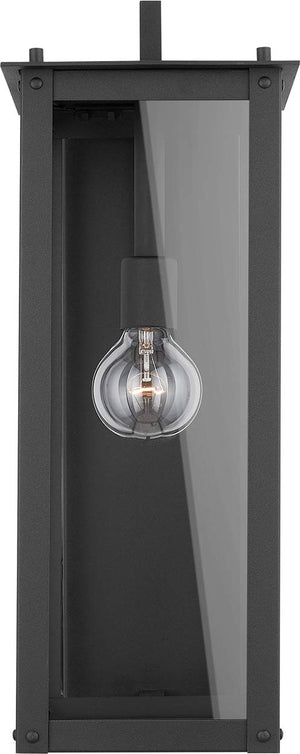 Capital Lighting 934612BK Hunt 1-Light Wall Mount Black