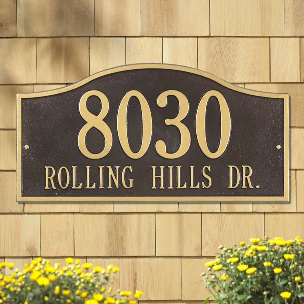 Whitehall 1117BG - Rolling Hills Plaques - Grand Wall - Two Line