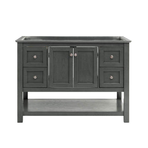Fresca FCB2348GR Fresca Manchester 48" Gray Traditional Bathroom Cabinet