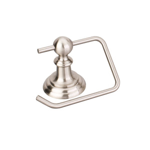 Elements BHE5-07SN Fairview Satin Nickel Euro Paper Holder - Contractor Packed