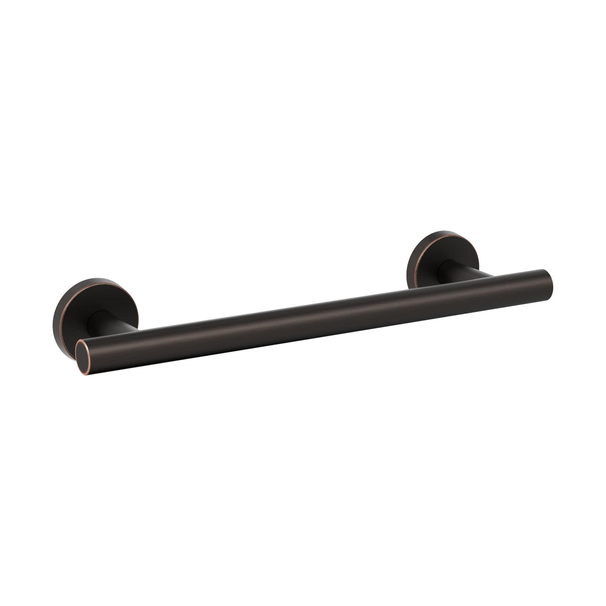 Amerock BH26546ORB Oil Rubbed Bronze Towel Bar 9 in (229 mm) Towel Rack Arrondi Bathroom Towel Holder Bathroom Hardware Bath Accessories