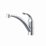 Gerber G0040010 Chrome Viper Single Handle Kitchen Faucet W/out Spray & W/ Deck PLA...