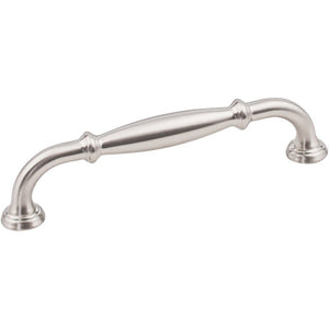 Jeffrey Alexander 658-128SN 128 mm Center-to-Center Satin Nickel Tiffany Cabinet Pull