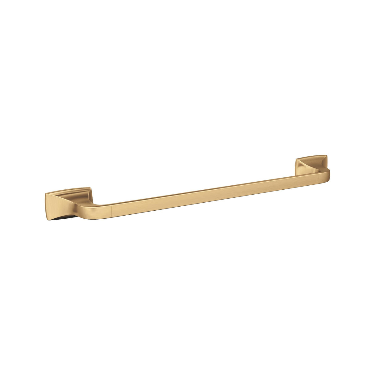 Amerock BH36013CZ Champagne Bronze Towel Bar 18 in (457 mm) Towel Rack Highland Ridge Bathroom Towel Holder Bathroom Hardware Bath Accessories