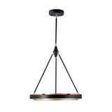 Alora PD302724CBGS DUO PENDANT LED LIGHT CLASSIC BLACK GOLD SHIMMER