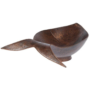 Premier Copper Products PVFHDB 20.5-Inch Fish Vessel Hammered Copper Sink