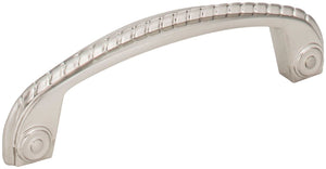 Jeffrey Alexander Z261-96-SN 96 mm Center-to-Center Satin Nickel Rope Rhodes Cabinet Pull